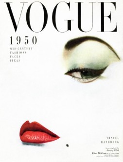Erwin Blumenfeld's 'Doe eye' Vogue cover
